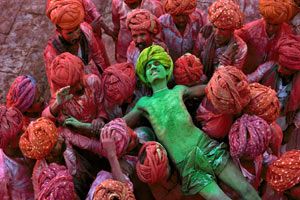 Holi (Fête des couleurs) en Inde